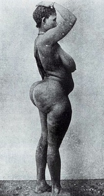 Hottentot Venus real picture, 1814, 1810, South Africa