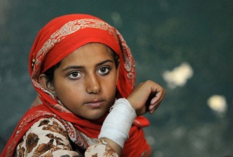 a 9-year old Pakistani victim of U.S. drone-terror named Nabila Rehmen