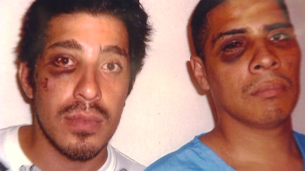 Hernandez and his brother were brutalized by two LAPD Officers who invaded their home. One of the officers was none other than Ezell Ford's killer, Sharlton K. Wampler. 